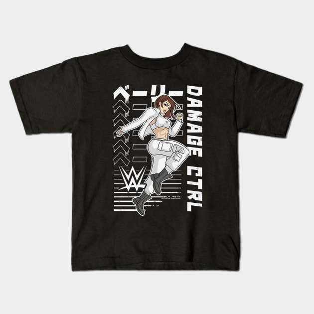 Bayley Damage CTRL Kanji Kids T-Shirt by Holman